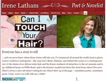 Tablet Screenshot of irenelatham.com